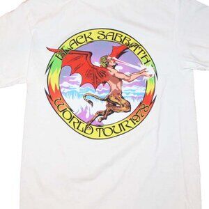 Black Sabbath Tour 78 Mens T-Shirt White
